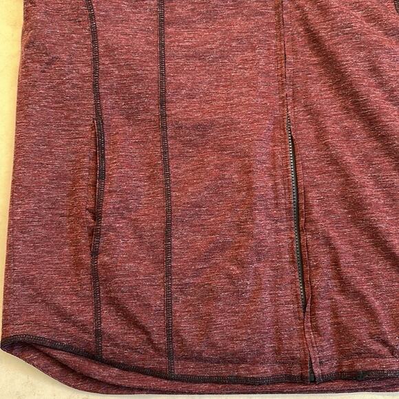 Kane & Unke Full Zip Hoodie Long Sleeve Windbreaker Jacket Outdoor Burgundy  XL - Picture 12 of 14
